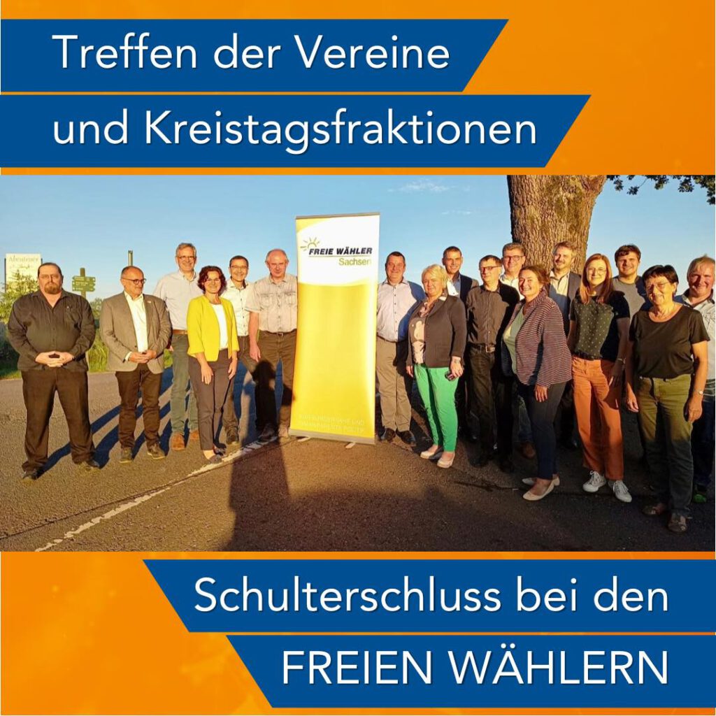 Treffen der Vereine und Kreistagsfraktionen - Schulterschluss bei den FREIEN WÄHLERN